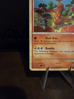 Pokemon TCG Sudowoodo 9/95 Holo Rare HGSS Unleashed 🌟SWIRL🌟 2010 - Image 5