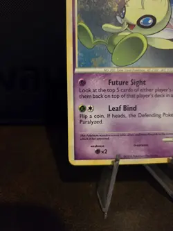 Pokemon TCG Celebi 3/102 Holo Rare HGSS Triumphant 🌟SWIRL🌟 2010 - Image 5