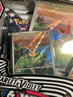 Pokemon TCG Unova Victini Illustration Collection Box Black Bolt/White Sealed - Image 2