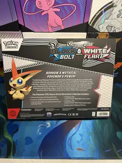 Pokemon TCG Unova Victini Illustration Collection Box Black Bolt/White Sealed - Image 5