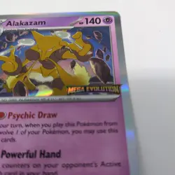 Pokemon TCG Alakazam MEP 003 Build & Battle Promo Stamped - Image 2