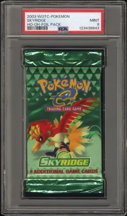 Pokemon Skyridge Booster Pack Ho-oh 2003 WOTC • PSA 9 Sealed Graded New Cert - Image 1