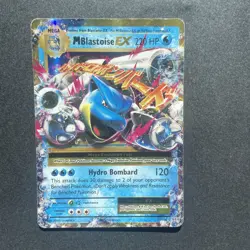 Pokemon TCG 2016 XY Evolutions - M Blastoise EX 22/108 Ultra Rare Holo - Image 1
