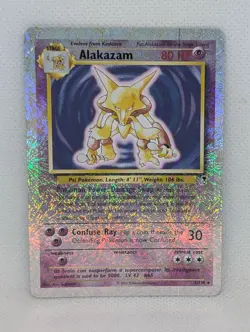 Alakazam 1/110 Legendary Collection Reverse Holo Rare Pokemon TCG Nintendo MP - Image 1