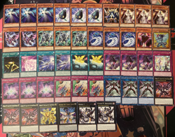 YUGIOH - PHOTON GALAXY DECK CORE - NUMBER 107: GALAXY EYES TACHYON DRAGON, WORM - Image 1