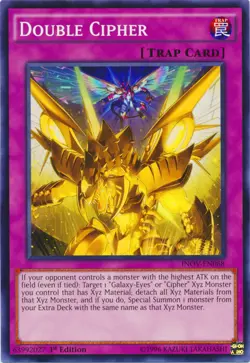 Yugioh! LP Double Cipher - INOV-EN068 - Common - 1st Edition Lightly Played, Eng - Image 1