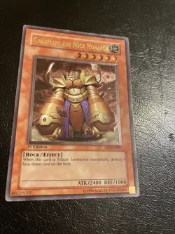 YUGIOH! Granmarg the Rock Monarch FET-EN009 Ultimate Rare 1st Edition LP - Image 1