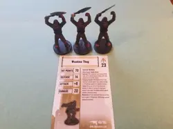 Star Wars Miniatures Custom w/ Card Trio Wookiee Thug - Image 1