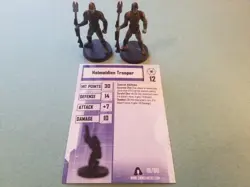 Star Wars Miniatures Custom w/ Card Pair Neimoidian Trooper - Image 1
