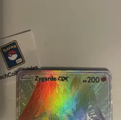 Pokemon - Zygarde GX LP (136/131) - Forbidden Light Rainbow Secret Rare Card - Image 3