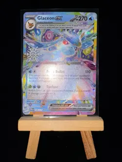 GLACEON EX - 026/131 Holiday Calendar Stamped Double Rare - Pokemon TCG Card - Image 4