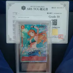 ARS10 Nami One Piece Card With Certificate Japan - Image 1