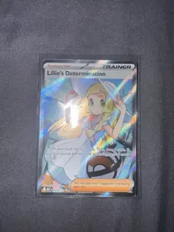 Pokemon TCG Mega Evolution Lillie’s Determination Full Art Trainer Card 169/132 - Image 3