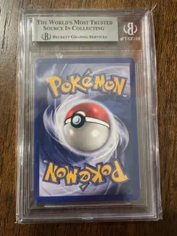 Pokemon TCG Pikachu Yellow Cheeks Shadowless Card 58/102 BGS 9 Mint Base Set - Image 2