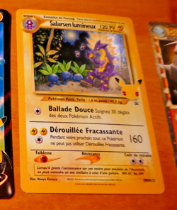 POKEMON CARD RARE HOLO CARTE PROMO SALARSEN LUMINEUX SWSH137 FR NM 2021 - Image 1