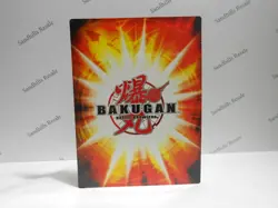 Bakugan Card - Wormquake - Gold Gate Card - BA207 - 12/48b - 2008 - Image 2