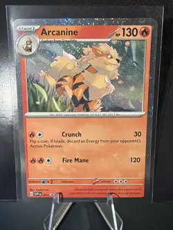 ARCANINE - Scarlet & Violet Promo 11 - Cosmos Holo -NM Pokemon Card - Image 1