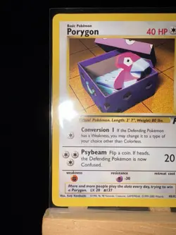 PORYGON - 48/82 Team Rocket Set LP - Regular Uncommon - Pokemon TCG Card - Image 5