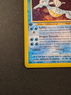 Pokemon TCG Kingdra Neo Genesis Unlimited Holo Rare Card #08/111 English 1st Ed - Image 3