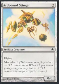 Arcbound Stinger -Foil Light Play MTG Darksteel - Image 1