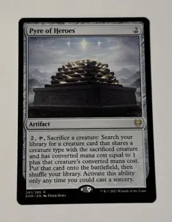 MTG Pyre of Heroes - Kaldheim NM - Image 1