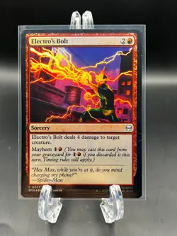 MTG, Electro's Bolt 77 Marvel's Spider-Man Foil - Image 1