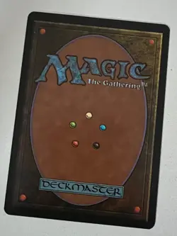 Magic the Gathering MTG Beta Plains v.3 (DARK) MP (Beta Bob) - Image 2