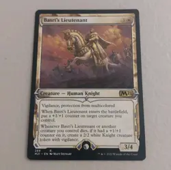 Basri's Lieutenant -Core Set 2021 (Showcase)MTG NM - Image 1
