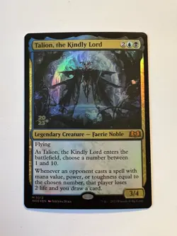 Talion, the Kindly Lord - FOIL PROMO Prerelease - MTG Wilds of Eldraine - NM - Image 1