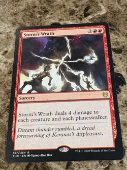 STORM'S WRATH Magic MTG Theros Beyond Death - Image 1
