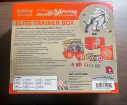 Sun and Moon Base ETB Factory Sealed [Solgaleo] Pokemon Elite Trainer Box - Image 3