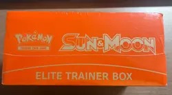 Sun and Moon Base ETB Factory Sealed [Solgaleo] Pokemon Elite Trainer Box - Image 5