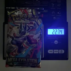 (VERY HEAVY) 22.74 Pokemon TCG Mega Evolution Booster Pack (SEALED)✅ - Image 1