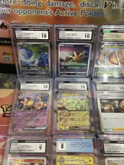 Lot Of 12 Pokemon Slabs All CGC 7-10 Gem Mint Japanese - Image 4