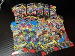 Lot of 10x Pokemon Mega Evolution Sleeve Booster Pack - Image 1