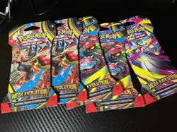 Lot of 10x Pokemon Mega Evolution Sleeve Booster Pack - Image 3