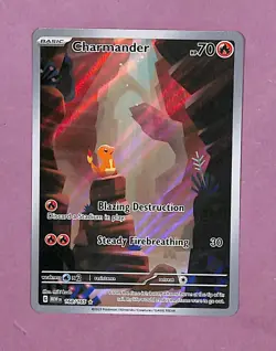 Pokemon TCG Charmander 168/165 Sv: Scarlet & Violet 151 Holo NM-MT - Image 1