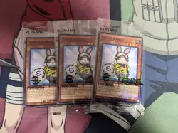x3 E Football Yugioh Rescue Rabbit Neymar Jr EFC1-EN001 - Image 1