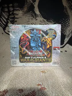 YuGiOh! Battle Pack 2 War of the Giants Booster Box 1st Edition - FACTORY SEALED - Image 1