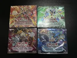 Yugioh Sealed Booster Box Lot Legendary Duelists 4 Total Rage Of Ra - Image 1
