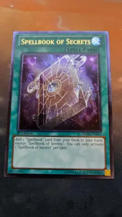 Yugioh Spellbook Of Secrets REDU-EN057 Ultimate Rare 1st Ed NM - Image 1