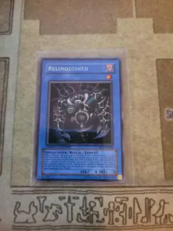 YUGIOH RELINQUISHED MC1-EN003 SECRET LIMITED ED VLP - Image 1