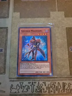 YUGIOH GAGAGA MAGICIAN GENF-EN001 SUPER UNLIMITED ED NM - Image 1