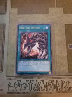 YUGIOH RED-EYES INSIGHT INOV-EN060 RARE 1ST ED NM - Image 1