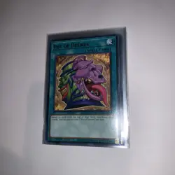 YUGIOH TCG POT OF DESIRES TOCH-EN057 RARE 1ST EDITION - Image 1