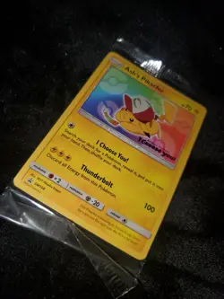 SEALED Ash’s Pikachu 2017 Promo Movie Card Pokemon "I Choose You" SM108 - Image 3