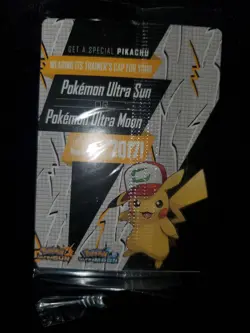 SEALED Ash’s Pikachu 2017 Promo Movie Card Pokemon "I Choose You" SM108 - Image 4