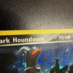 FREE SHIPPING Pokemon Dark Houndoom 37/109 Reverse Holo Stamped Card 2004 MP - Image 2