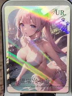 March 7th Genshin Card Maiden Goddess Story Quiet Time UR-009 Anime Waifu UR - Image 1