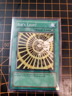 Elf’s Light TP1-006 Rare Tournament Card Yellow Ink Misprint NM With Top Loader - Image 4